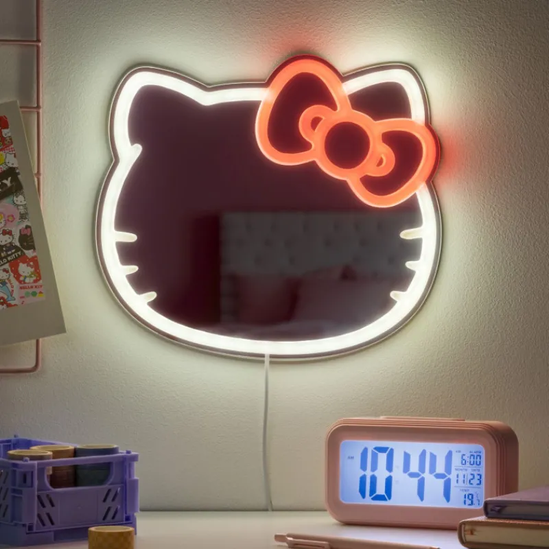 Hello Kitty Luz Led Neón para Espejo> Imitación