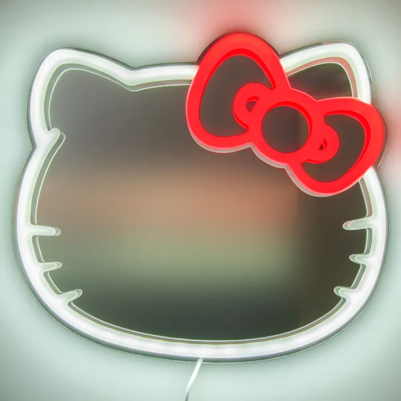 Hello Kitty Luz Led Neón para Espejo> Imitación