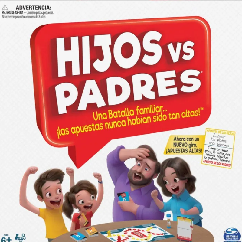 Otras marcas Hijos Contra Padres> Juegos De Mesa