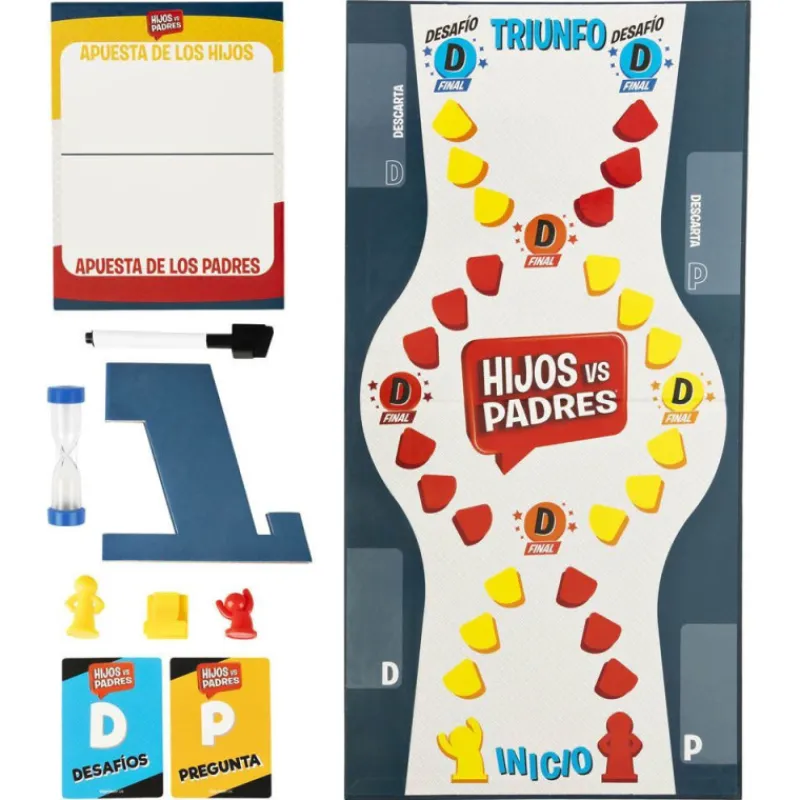 Otras marcas Hijos Contra Padres> Juegos De Mesa