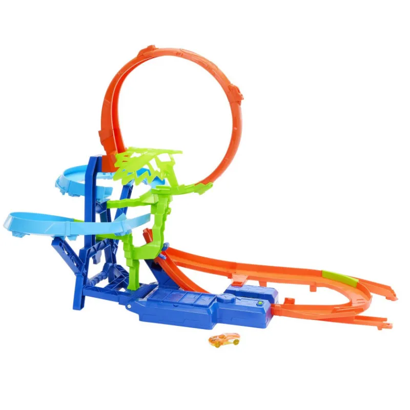 Hot wheels Hot Wheel Conjunto de Pista de Acrobacias Choque en el Aire con Coche> Vehículos Y Pistas