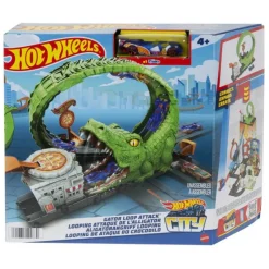 Hot wheels City Ataque Del Cocodrilo> Vehículos Y Pistas