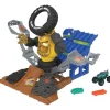Hot wheels Monster Trucks Arena Smashers Mega Wrex Vs Crushzilla Takedown> Vehículos Y Pistas