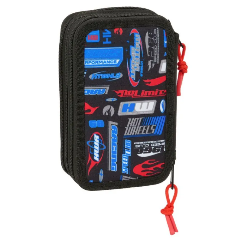 Hot wheels Plumier Triple 37 Piezas> Vuelta Al Cole