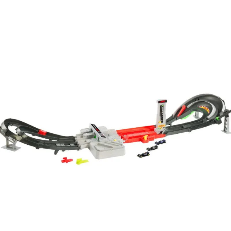 Hot wheels Racing Conjunto Circuito de Gran Premio de Formula 1 con 3 Coches> Vehículos Y Pistas