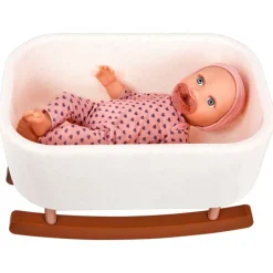 Imaginarium Doll With Pink Onesie & Rocking Bassinet> Muñecas
