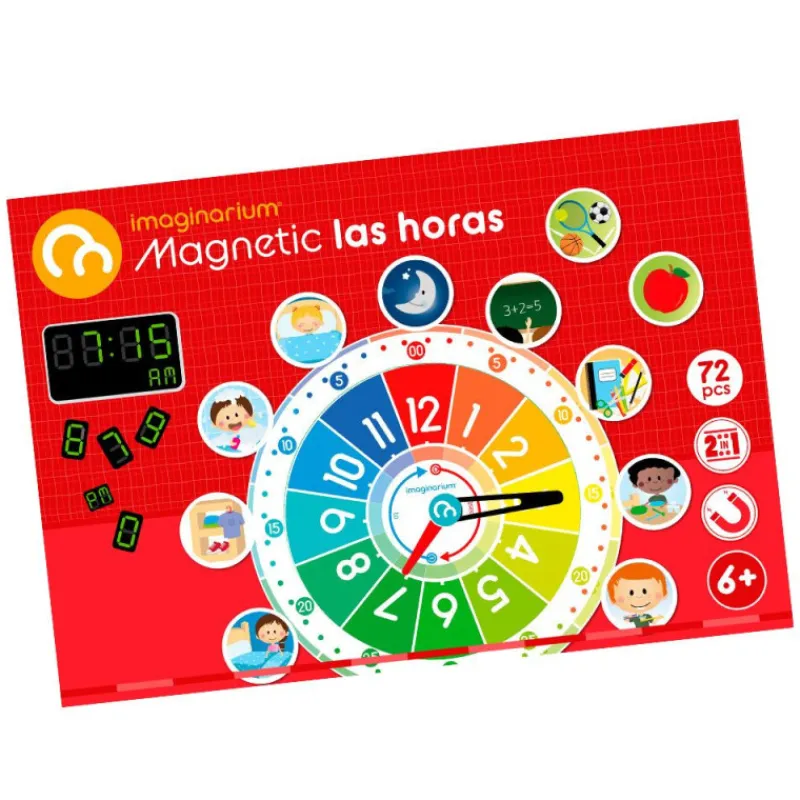 Imaginarium Magnetic Las Horas> Juegos De Mesa