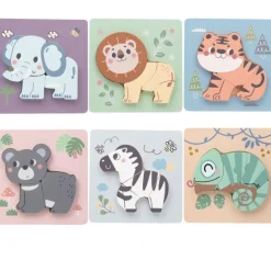 Imaginarium Natural Puzzle 6 Animales> Primera Infancia