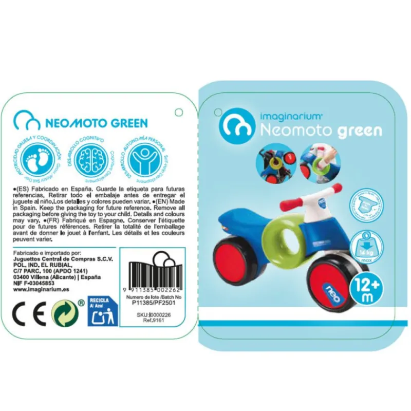 Imaginarium Neomoto Green> Primera Infancia