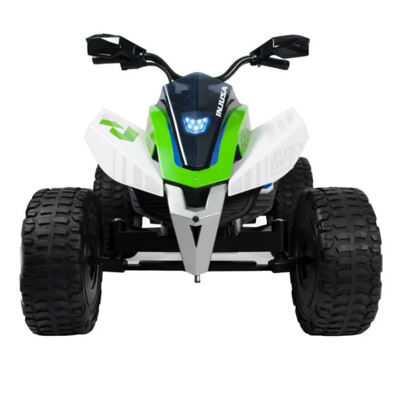 Injusa servicio web Injusa Quad Rage 24V con Luces y Ruedas Eva - 8410964073026> Aire Libre