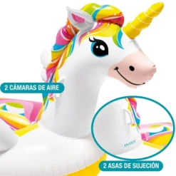 Otras marcas INTEX Unicornio Hinchable 198 x 140 x 97 cm.><noscript><img width=