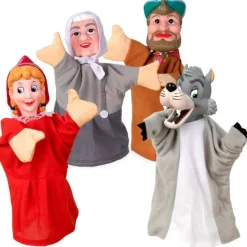 Juguettos 4 Marionetas Caperucita Roja> Imitación