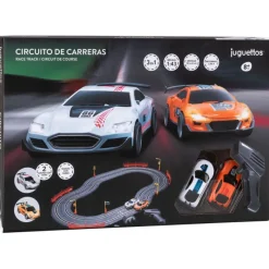 Juguettos Circuito de Carreras> Vehículos Y Pistas
