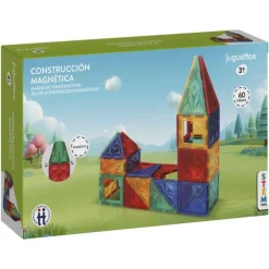 Juguettos Construcción Magnética 60 Piezas> Construcción