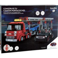 Juguettos Construye tu Camión Portacoches> Construcción