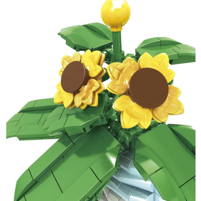 Juguettos Construye tu Jarrón de Flores> Construcción