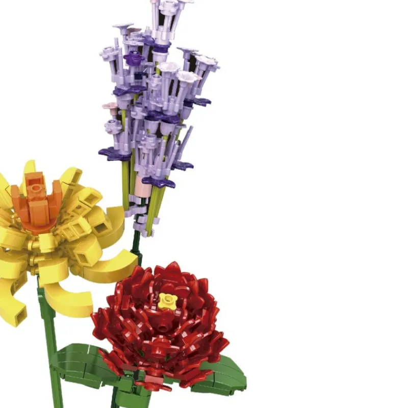 Juguettos Construye tu Ramo de Flores> Construcción