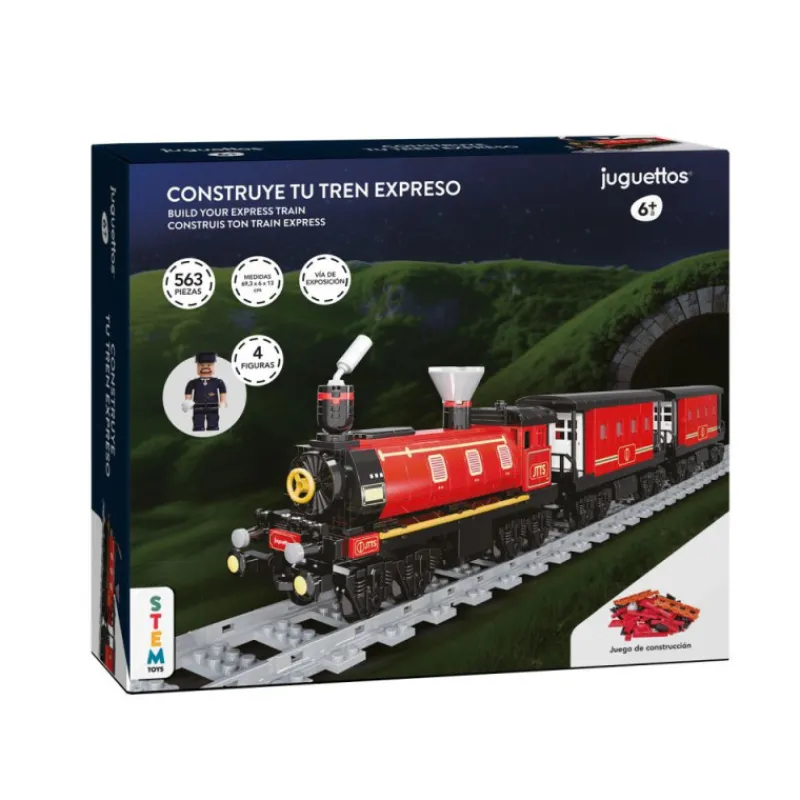 Juguettos Construye tu Tren Expresso> Construcción