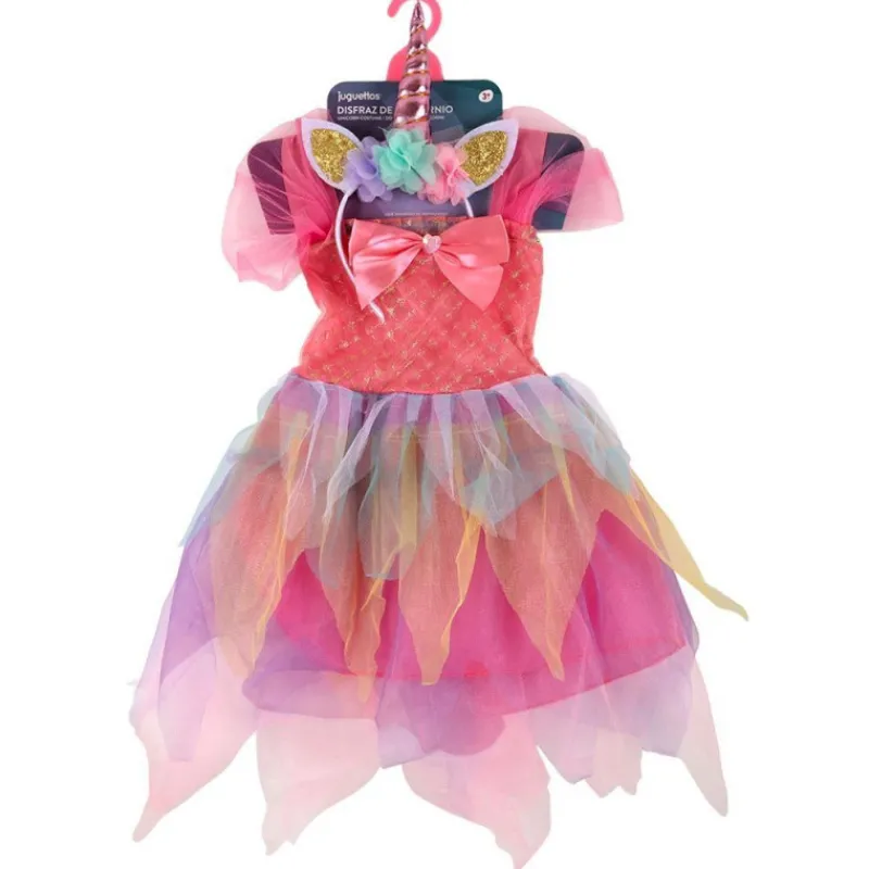 Juguettos Disfraz Unicornio Con Diadema> Disfraces Y Accesorios