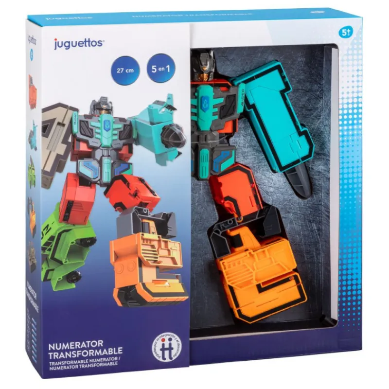 Juguettos Numerator Transformer> Figuras Acción