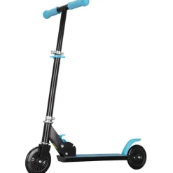 Juguettos Patinete de Aluminio Negro y Azul> Juguetes Deportivos
