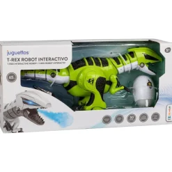 Juguettos T-Rex Robot Interactivo> Figuras Acción
