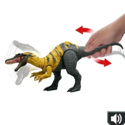 Jurassic world Dinosaurio Ceratosuchops Rugido Salvaje con Sonido de Rugido y Acción de Ataque><noscript><img width=