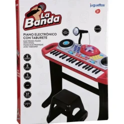 La banda Piano Electrónico con Taburete><noscript><img width=