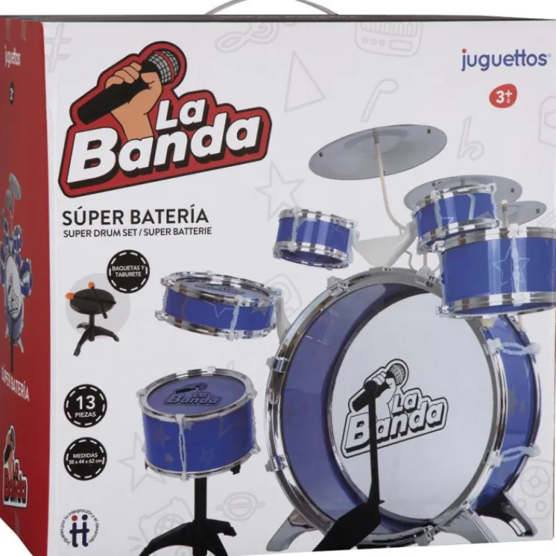 La banda Súper Batería> Musicales