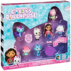 La casa de munecas de gabby La Casa De Muñecas De Gabby Set De Figuras Deluxe><noscript><img width=