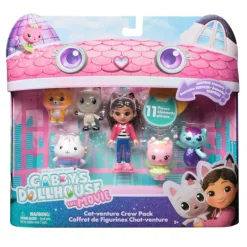La casa de munecas de gabby La Casa de Muñecas de Gabby: La Película Pack Figuras y Accesorios los Gatoaventureros> Figuras Acción