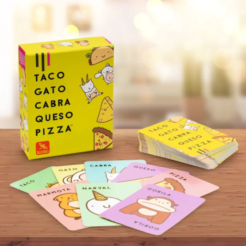 Otras marcas Lúdilo Taco, Gato, Cabra, Queso, Pizza Juego de Mesa> Juegos De Mesa