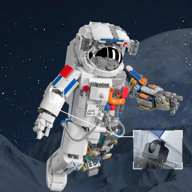 Madnesstoys Bricks Space Models Astronaut> Construcción|Fan Zone
