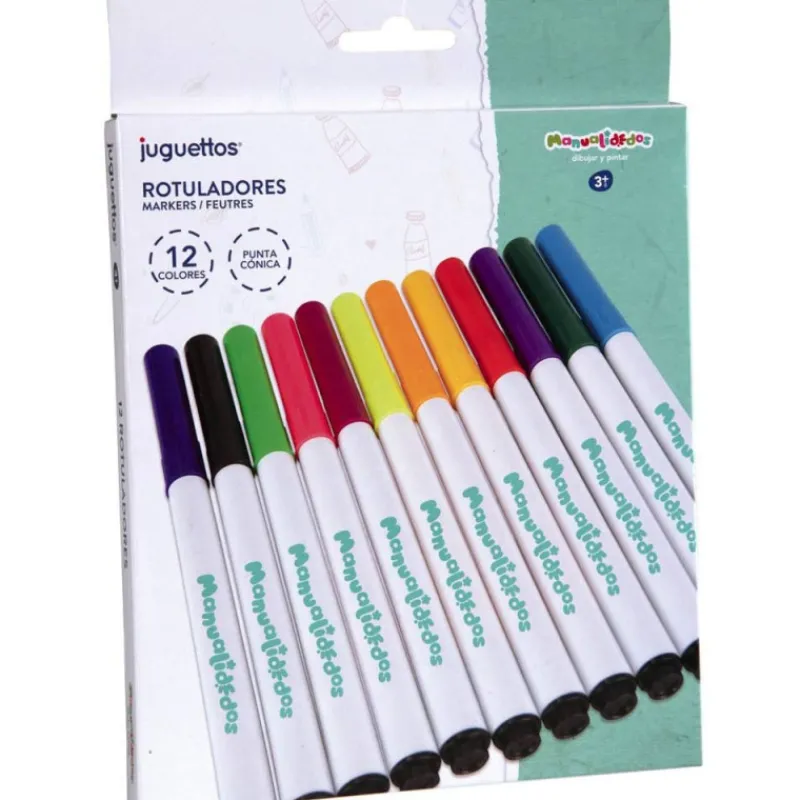 Manualidedos 12 Rotuladores> Creativos|Vuelta Al Cole