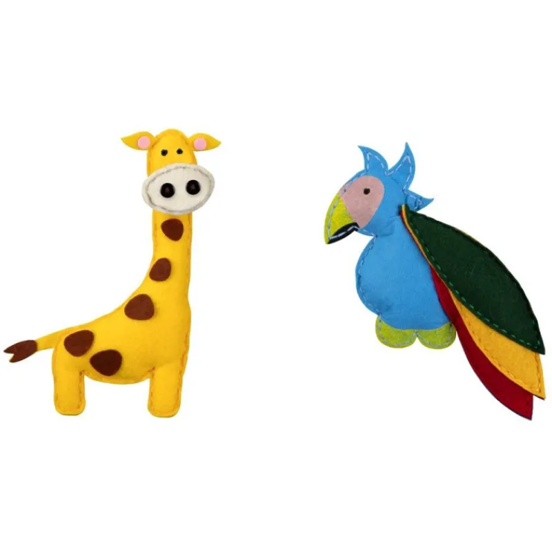 Manualidedos Maletín Crea Tus Animales De Tela> Creativos