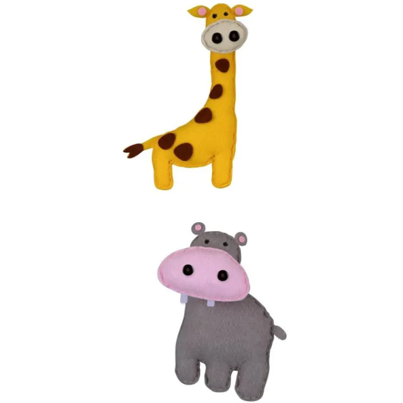 Manualidedos Maletín Crea Tus Animales De Tela> Creativos