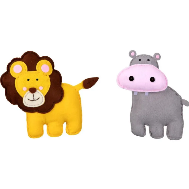 Manualidedos Maletín Crea Tus Animales De Tela> Creativos