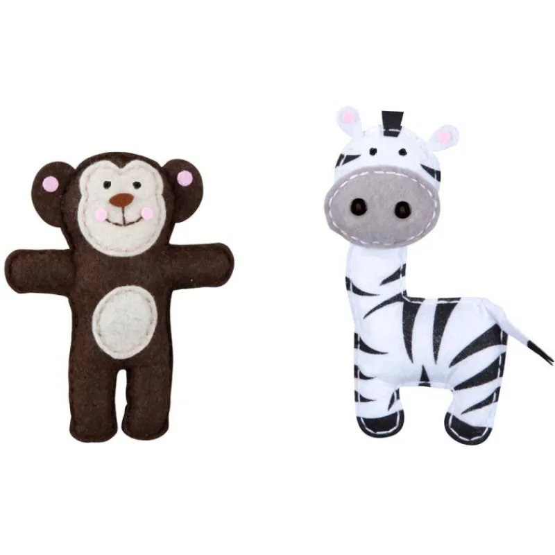 Manualidedos Maletín Crea Tus Animales De Tela> Creativos