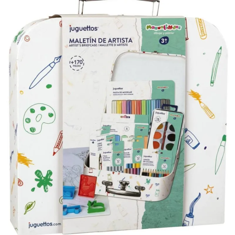 Manualidedos Maletín de Artista 186 Piezas> Creativos