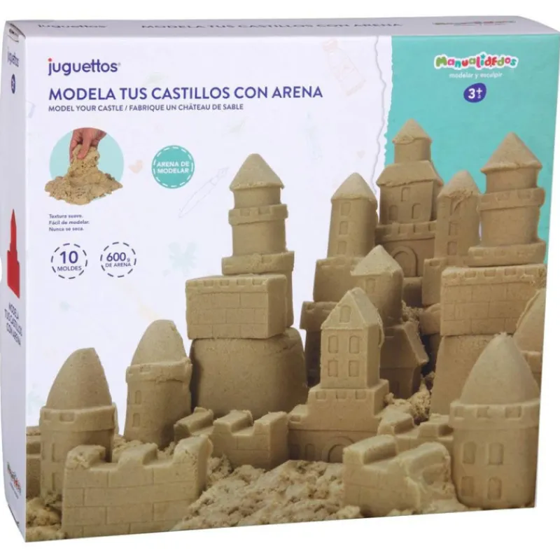 Manualidedos Modela tu Castillo de Arena> Creativos