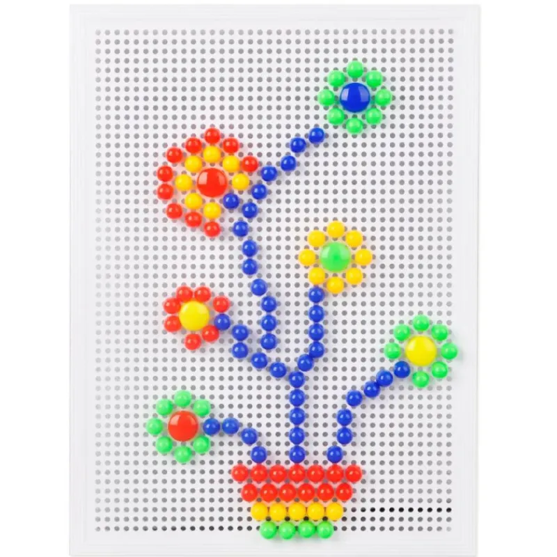 Manualidedos Mosaico Con Clavijas> Creativos