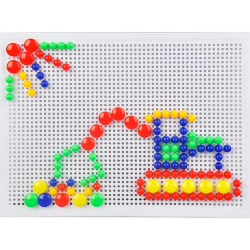 Manualidedos Mosaico Con Clavijas> Creativos