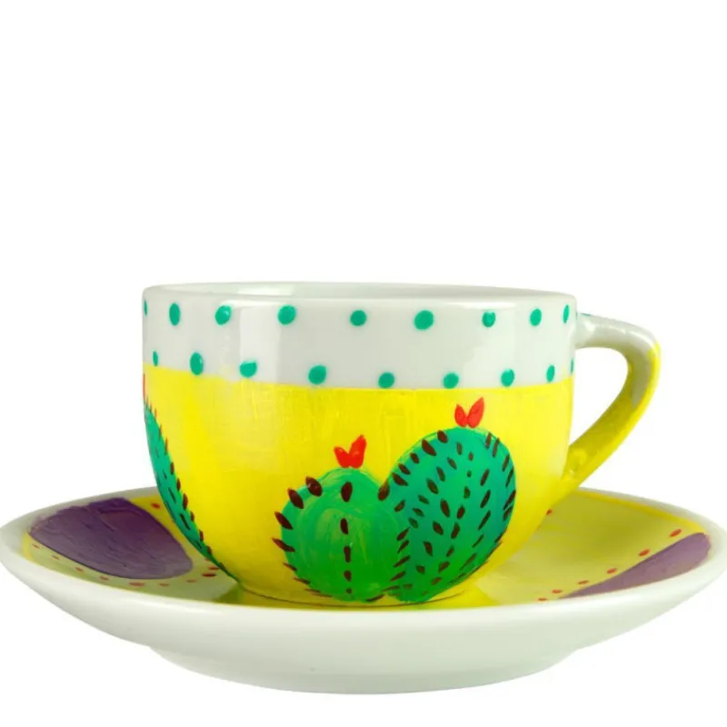 Manualidedos Pinta tu Juego de Té Cerámica> Creativos