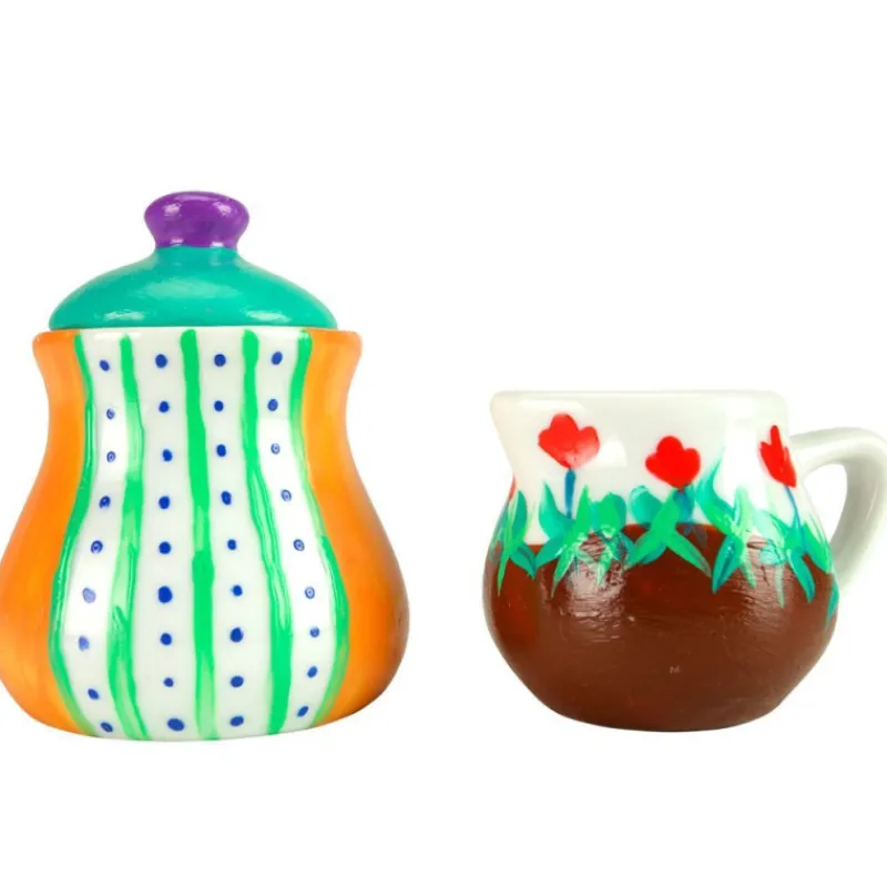Manualidedos Pinta tu Juego de Té Cerámica> Creativos