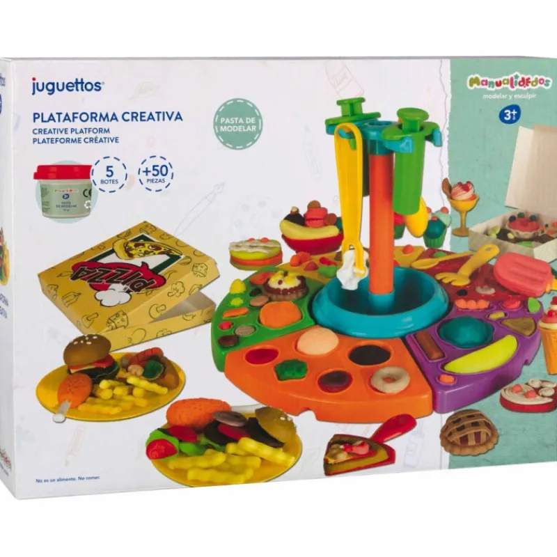 Manualidedos Plataforma Comiditas Pasta de Modelar> Creativos