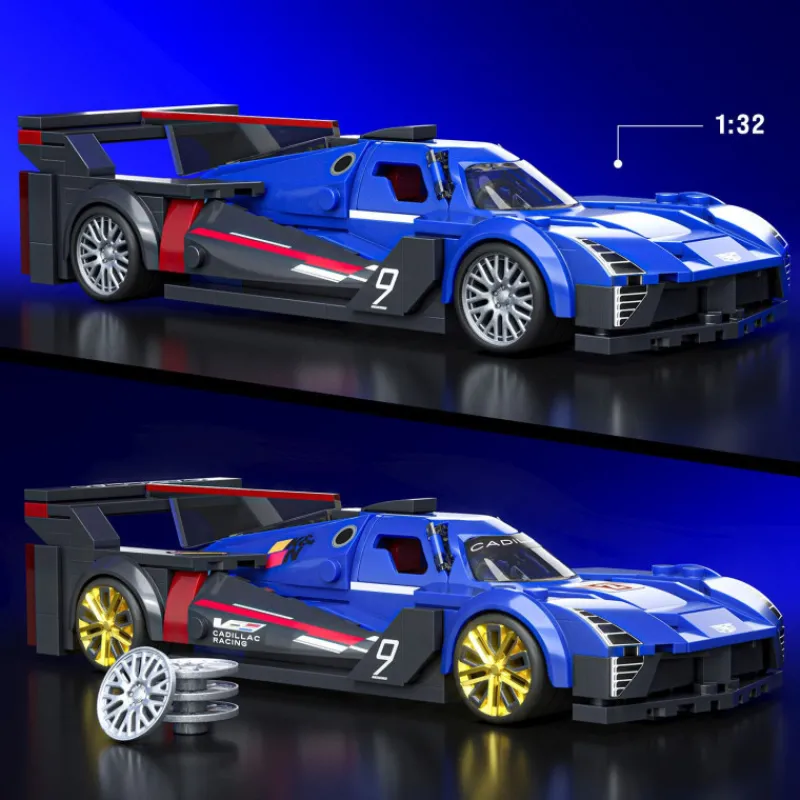 Otras marcas Mattel Brick Shop Hot Wheels Cadillac Project GTP Hypercar 236 piezas> Construcción|Fan Zone