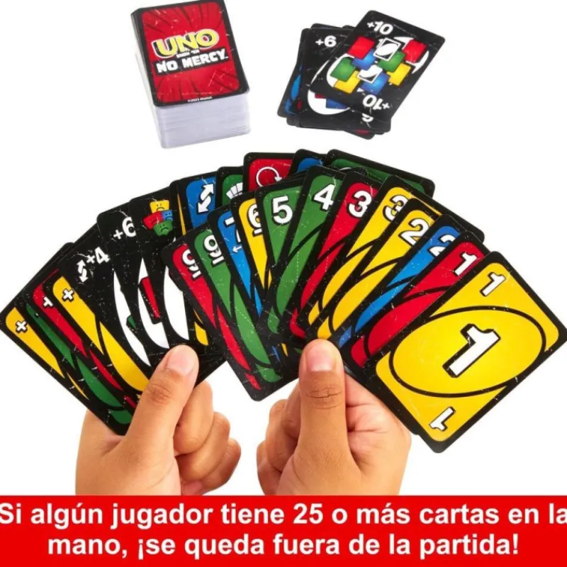 Mattel games Juego de Cartas UNO Show'Em No Mercy> Fan Zone|Juegos De Mesa