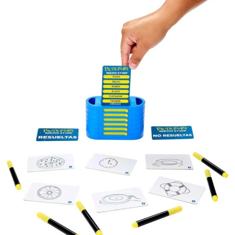 Mattel games Pictionary Sketch Squad Juego de Mesa> Juegos De Mesa