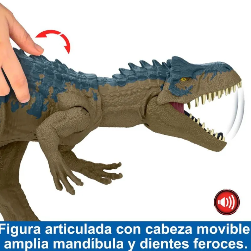 Jurassic world Mattel Dinosaurio Allosaurus> Figuras Acción
