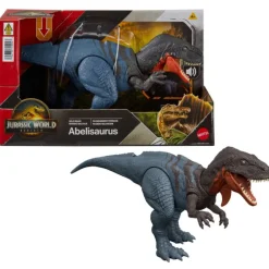 Jurassic world Mattel : El Renacer, Abelisaurus Rugido Salvaje> Figuras Acción